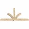 Ekena Millwork Redmond Rough Sawn Timber Gable Bracket, Douglas Fir, 108"W x 68"H x 6"D x 6"F, 15/12 Pitch GBW108X68X0606RED00RDF - alternate 5